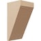 Ekena Millwork 5"W x 5"D x 10"H Wide Concord Rough Cedar Woodgrain TimberThane Corbel, Primed Tan CORUR05X05X10CONRCPR - alternate 1
